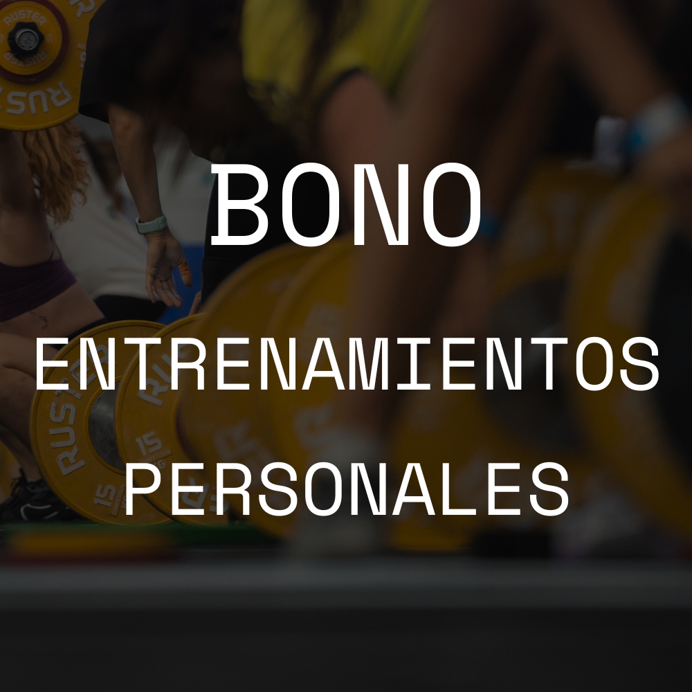 BONOS ENTRENAMIENTOS PERSONALES