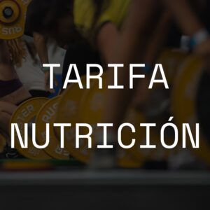 TARIFA NUTRICIÓN